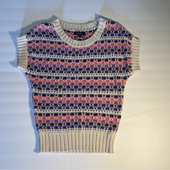 Nine West Patterned Knit Sweater‎ - - Picture 1 of 6